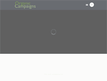 Tablet Screenshot of organiccampaigns.com